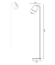 Zero Lighting HIDE floor - 3